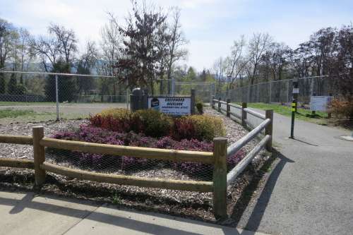 Beginning of the Greenwood River Trail